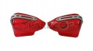 Fit For Royal Enfield Shotgun 650 Tinted Red Color Hand Guard Kit - SPAREZO